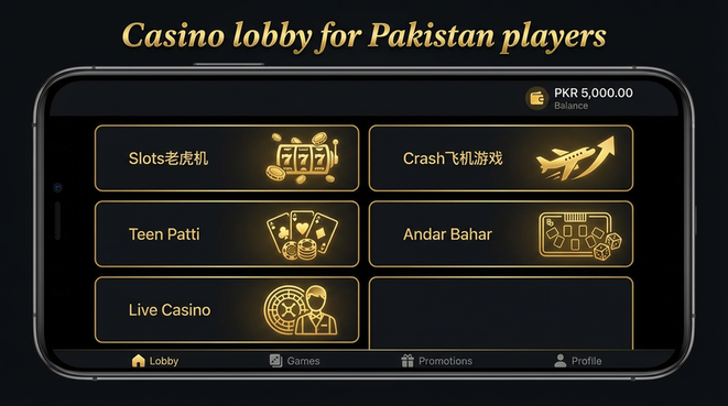 Lobby view of k9 game for Pakistan users - 4